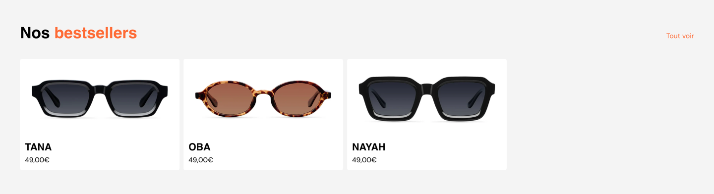 Produits en vedette
